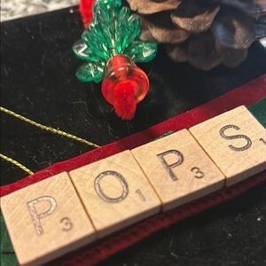 POPS' Christmas Personalized Ornament NEW!! Free Shipping During LIVE SH…